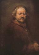 Self-portrait aged 63 (mk08) Rembrandt